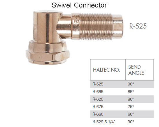 Haltec Swiver Connector R-525